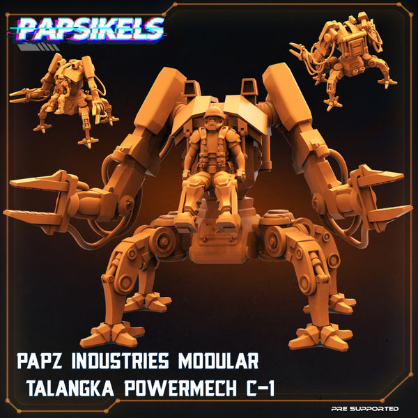 PAPZ INDUSTRIES MODULAR TALANGKA POWERMECH C-1 - Only-Games