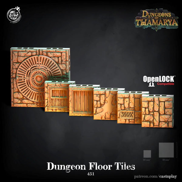 Dungeon Floor Tiles - Only-Games