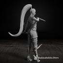 Leader of the Dark Elf Witches 34mm (true scale) - Only-Games