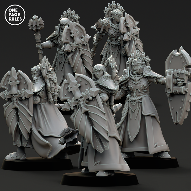 Sisters Mace Protectors (5 Models) - Only-Games