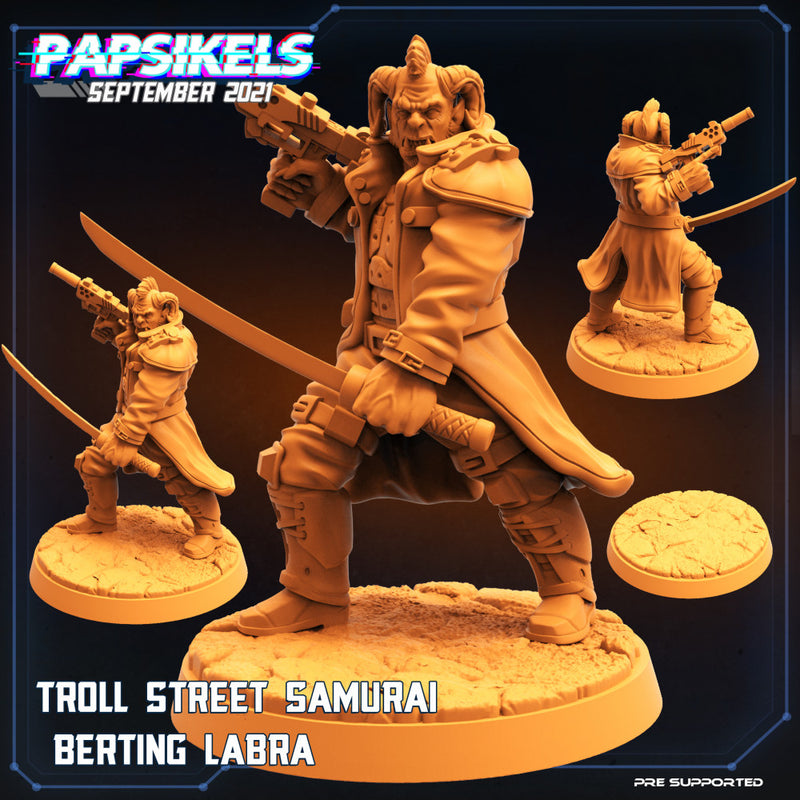 TROLL STREET SAMURAI BERTING LABRA - Only-Games