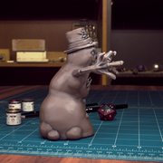 Creepy Snowman 01 - TytanTroll Miniatures - DnD - Fantasy - 32mm - Only-Games