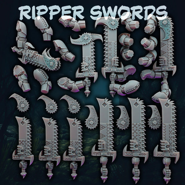 Void Shark Ripper Swords - Only-Games