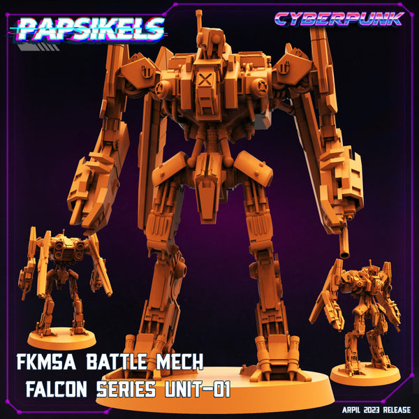 FKMSA BATTLE MECH FALCON SERIES UNIT 01 - Only-Games