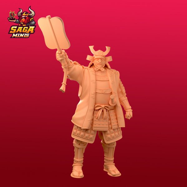 Samurai General (War Fan) - Only-Games