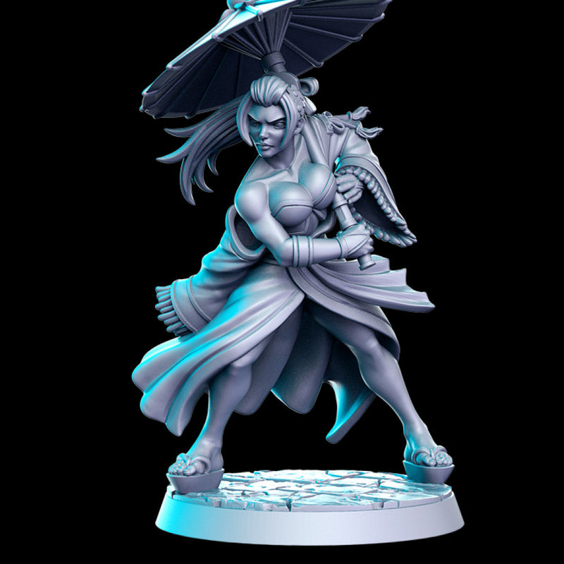 Asuka (Geisha Assassin) - 32mm - DnD - Only-Games