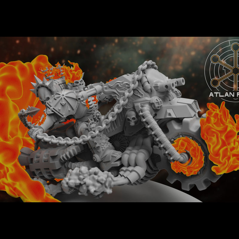 Hell Rider Colors Hell Rider - Atlan Forge - Miniatures by Only-Games.co