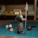 Town Guard Halberd - Frostgrave Pathfinder - Fantasy DND - TytanTroll Miniatures - Only-Games