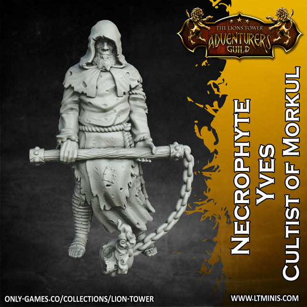 Necrophyte Yves - Cultist of Morkul (32mm scale) - Only-Games