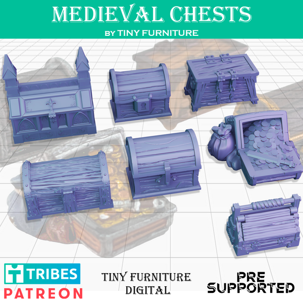 Medieval Chests - Only-Games