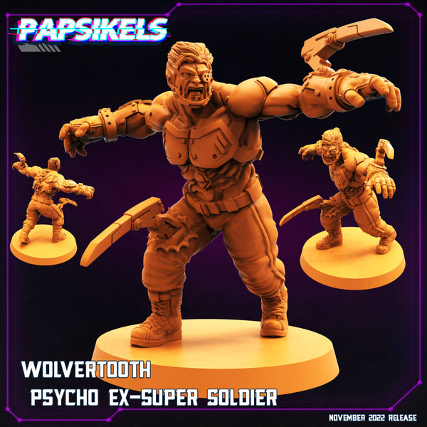 WOLVERTOOTH PSYCHO EX SUPER SOLDIER - Only-Games