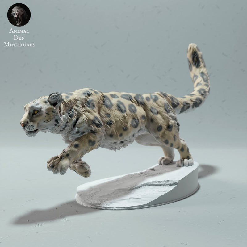 Snow Leopard Run - Only-Games