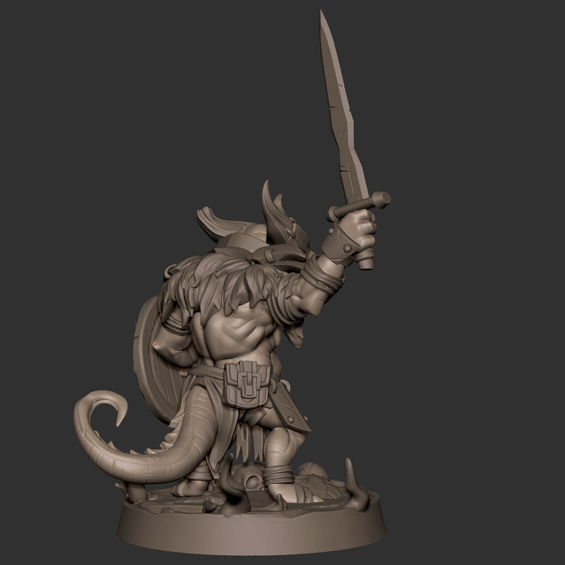 Kobold Barbarian - Only-Games