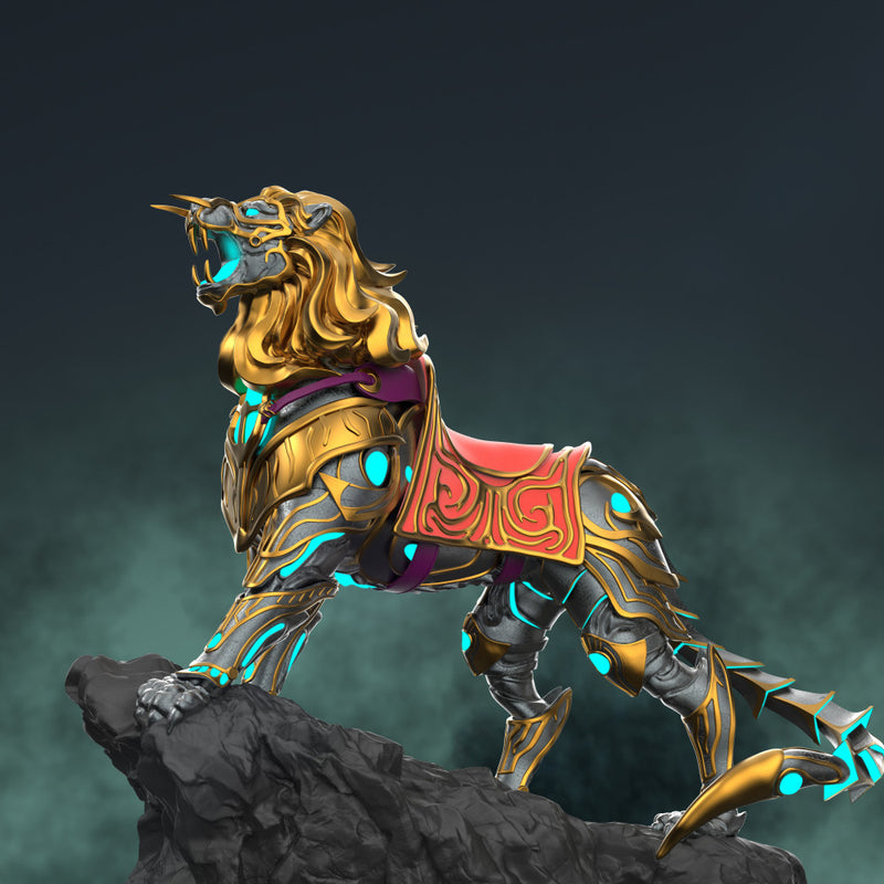 Althea the Radiant (Mounted on Aslan) - Only-Games