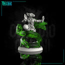 (0013) Female felinid monk druid cleric warrior with chakra spell - Only-Games