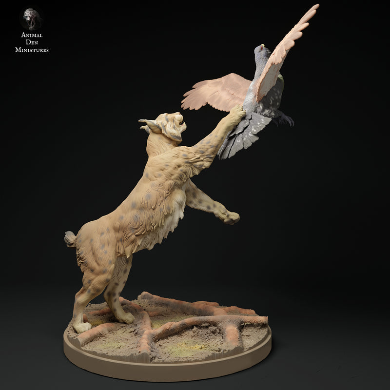 Eurasian Lynx Hunting Capercaillie 1/35 - Only-Games