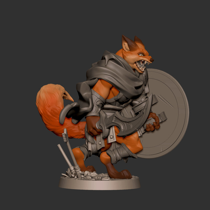 Foxfolk Warrior - Only-Games