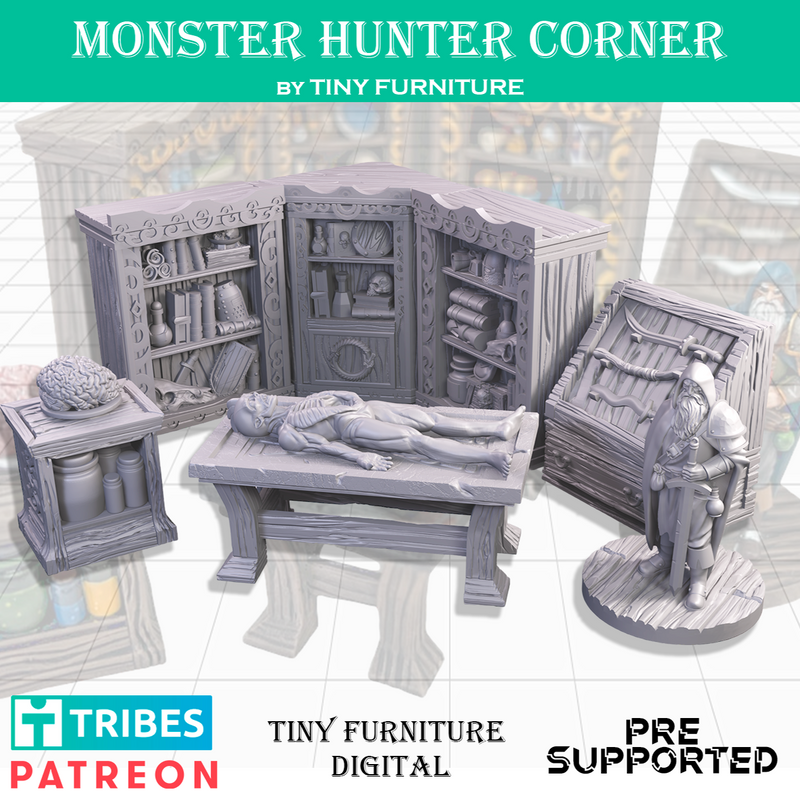 Monster Hunter Corner Miniatures Set - Only-Games