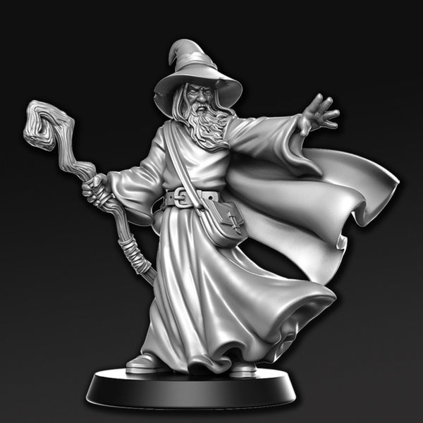 Amlund Maegon - Wizard - 32mm - DnD - - Only-Games