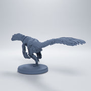 Deinonychus turning 1-35 scale dinosaur - Only-Games