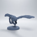 Deinonychus turning 1-35 scale dinosaur - Only-Games