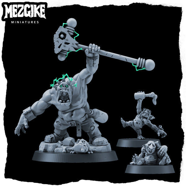 Da wiz'ead and wizrunts (3 physical miniatures) - Only-Games