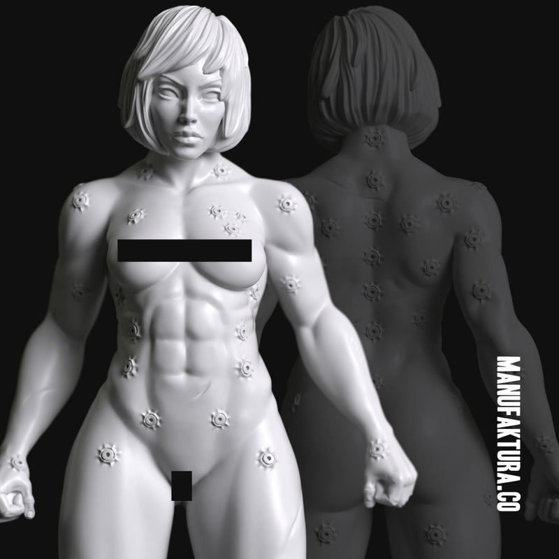 Sedition Series 02e - Female Gene-Forged Warrior Without Armor Plate - Only-Games