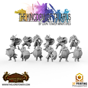 Kingsguard Shield Guard (12 x 32mm scale minis) - Only-Games