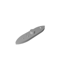 3D Printed USS Monitor Iron Clad (x10) - Only-Games