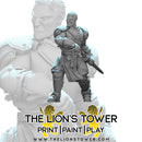 Mercenary Company - Heavy Armoured (Set of 5 x 32mm scale presupported miniatures) - Only-Games