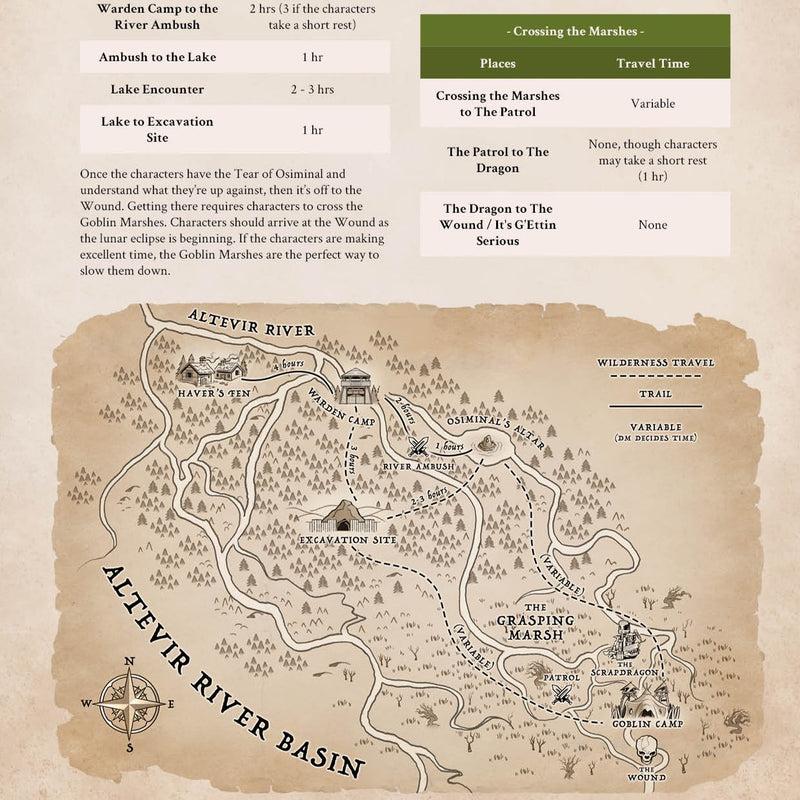 Marshes and Madlads - 5e Adventure Booklet - Only-Games