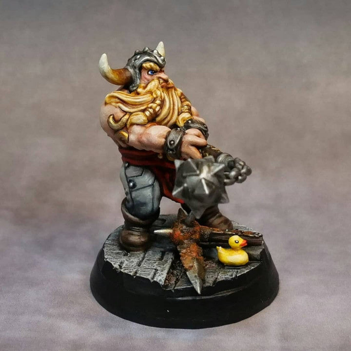 Doli The Smasher [32mm Scale] Dwarf Fighter - Only-Games