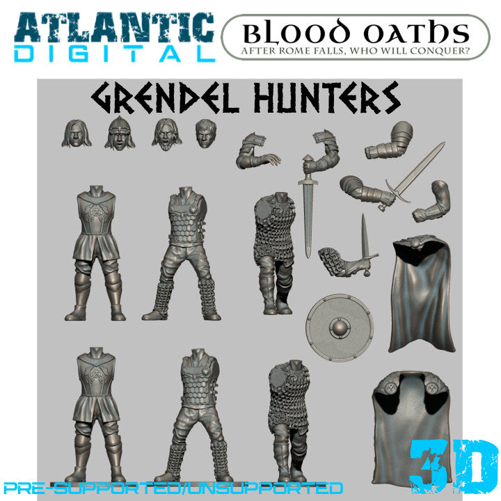 Grendel Hunters - Puddle Bases - Only-Games