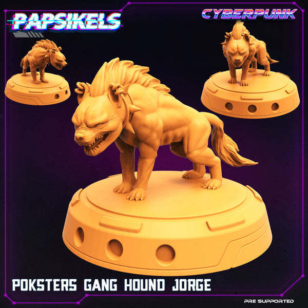 POKSTERS GANG  HOUND JORGE - Only-Games