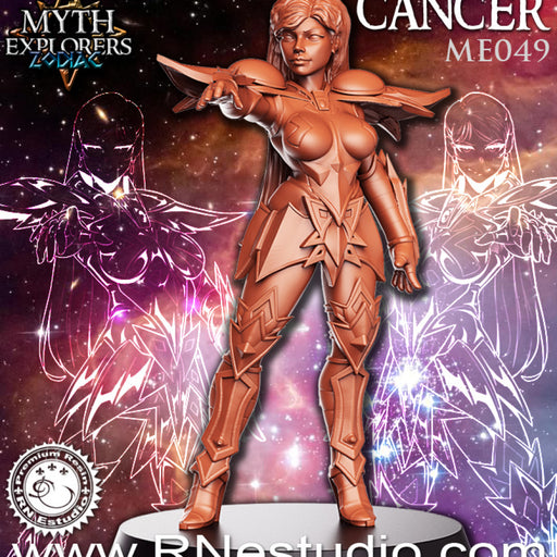 Cancer - Female Knight - 32mm - DnD - Only-Games