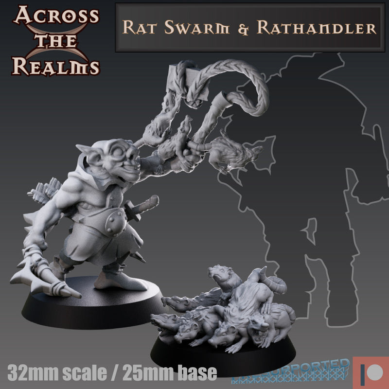 Rat Handler and rat swarm - Only-Games