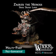 Zagreb the Heinous - Dark Dwarf Lord - Only-Games