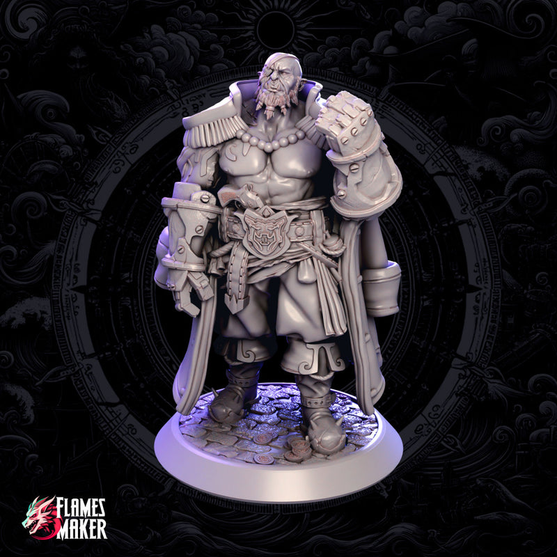 Orc Pirate Barbarian Sable Graves - Only-Games