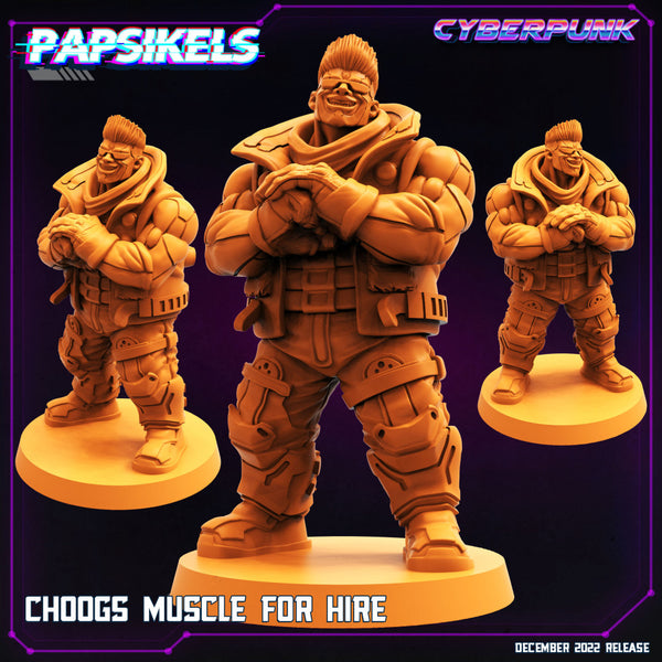 CHOOGS MUSCLE FOR HIRE - Only-Games