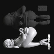 Sub Series 03 - Undressed & Bound Female Prisoner Slave - Only-Games