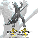 Infernal Goatmen (Set of 5 x 32mm scale presupported miniatures) - Only-Games