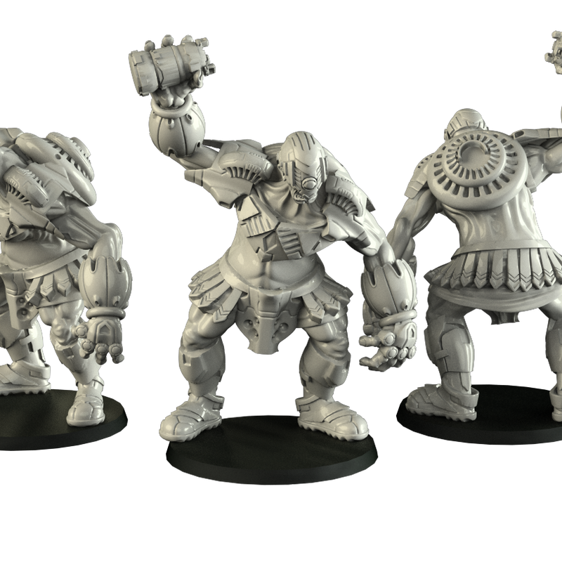 Scifi greek creatures (3 minis) - Only-Games