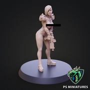 Cyberpunk Scrapper Girl Pose 2 Pinup - Only-Games