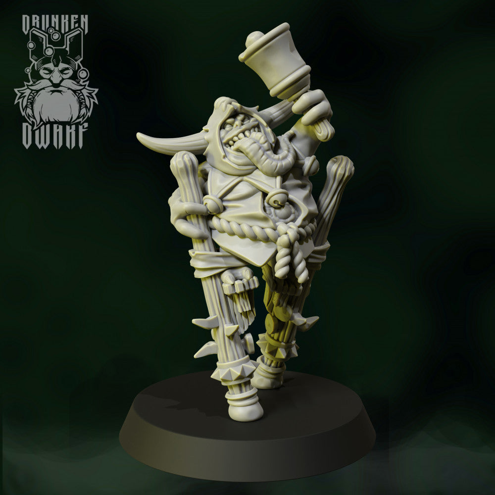 Pus demon on stilts - DrunkenDwarf - Miniatures by Only-Games.co