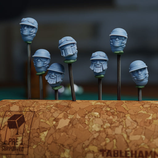 Bits Pack - Federation of Tyr Femme Pilot Heads - Only-Games