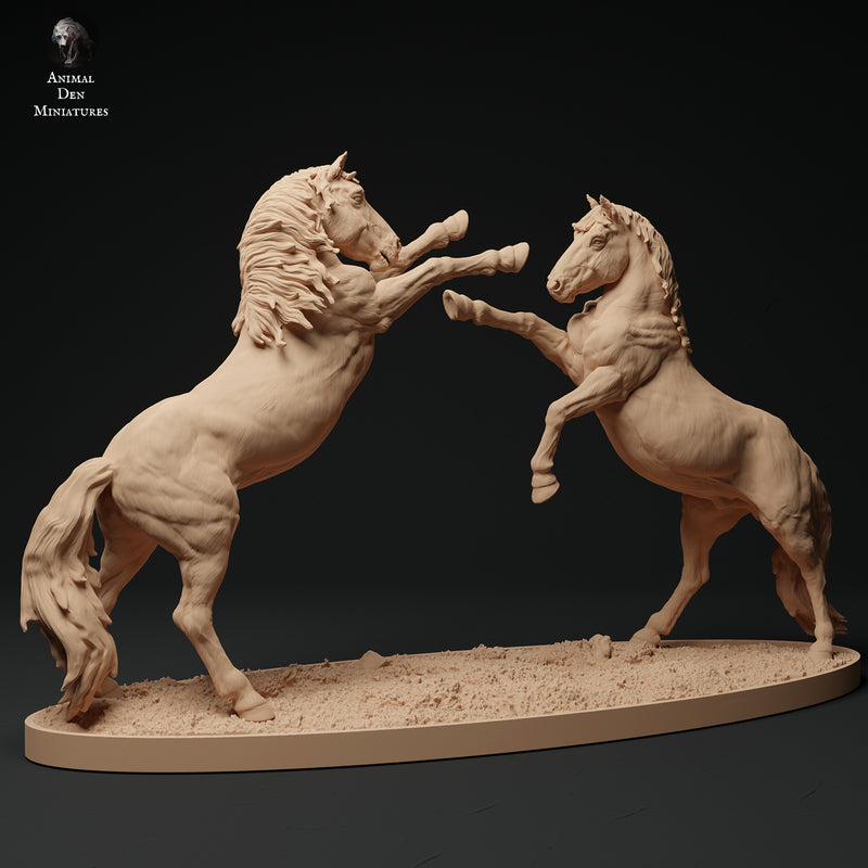 Konik Horses Fight 1/43 - Only-Games