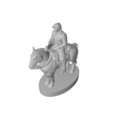 3D Printed WW1 Italian Cavalry (x10) - Only-Games