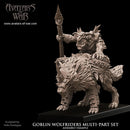 Goblin Wolf Riders multi-part regiment (10 miniatures) - Only-Games