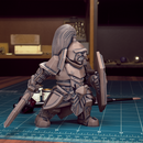 Dwarf Guard 03 - TytanTroll Miniatures - DnD - Fantasy - 32mm - Only-Games