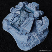 Crashed heavy walker with corpse (Crashes, Corpses, Casualties, Human Space Corps)) - Only-Games